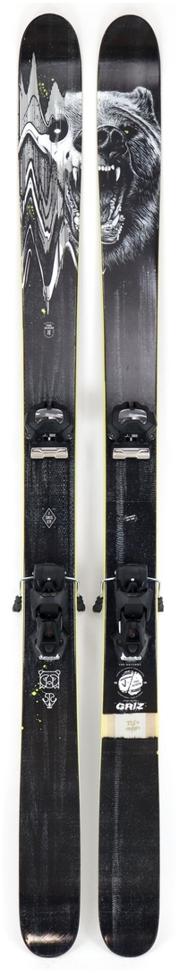 2023 J Skis The Hotshot Griz Skis Topsheets