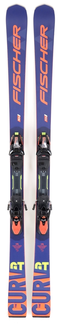 2023 Fischer RC4 The Curv GT 175cm Used Demo Skis w Bindings - Powder7