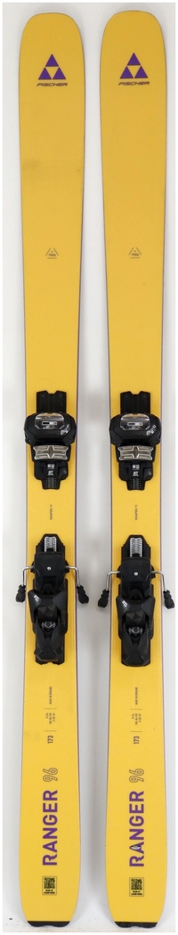 Yellow Fischer Ranger Fischer Ranger 96 Yellow Skis - Powder7