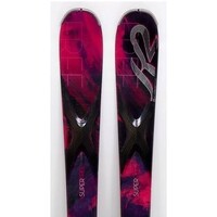 2014 k2 used skis 2014 K2 SuperFree Women's Used Skis 153cm with Tyrolia SP10 GW Demo Bindings
