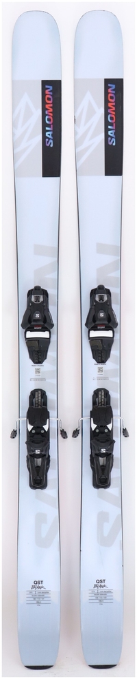 2024 Salomon QST Blank 186cm Used Demo Skis w Bindings - Powder7