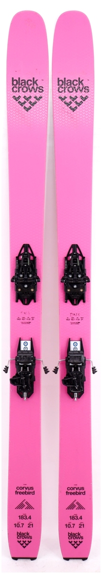 2024 Black Crows Corvus Freebird 183cm Used Demo Skis w Bindings