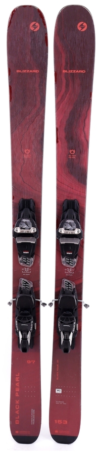 2024 Blizzard Black Pearl 97 Skis Topsheets