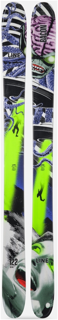 Line Bacon 122 Men's Skis - Powder7