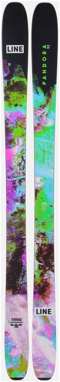 2025 Line Pandora 92 161cm Skis - Powder7