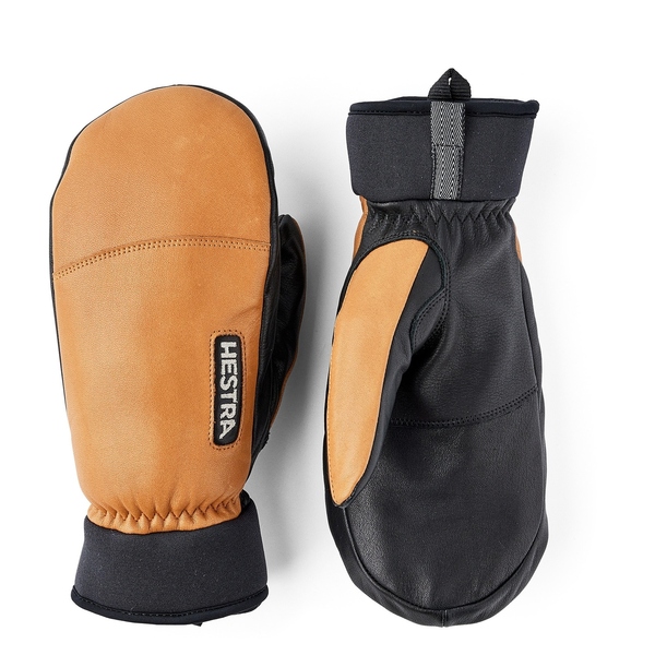 Hestra Army Leather Wool Terry Mitt Gloves - Powder7