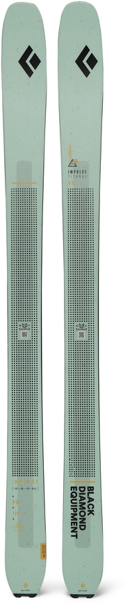 2026 Black Diamond W Impulse 98 Ti Skis Topsheets