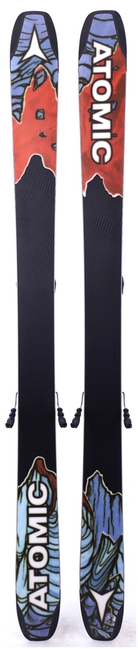 2024 Atomic Bent 90 157cm Used Demo Skis w Bindings - Powder7