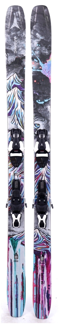2025 Atomic Bent 90 175cm Used Demo Skis w Bindings - Powder7