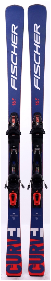 2023 Fischer RC4 The Curv TI 165cm Used Demo Skis w Bindings - Powder7
