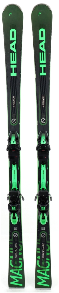 2024 Head Supershape e Magnum Protector 177cm Used Demo Skis w 