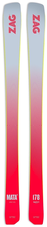 2026 ZAG Mata Ti Skis Topsheets