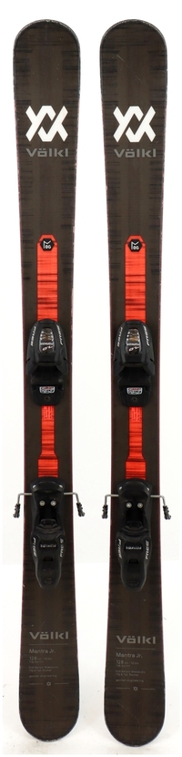 2020 Volkl Mantra M5 Jr. 128cm Used Demo Skis w Bindings - Powder7