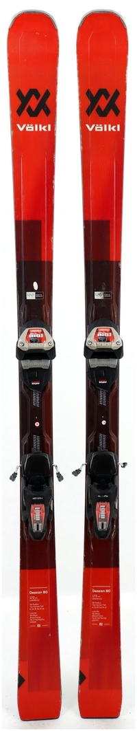 2023 Volkl Deacon 80 172cm Used Demo Skis w Bindings - Powder7