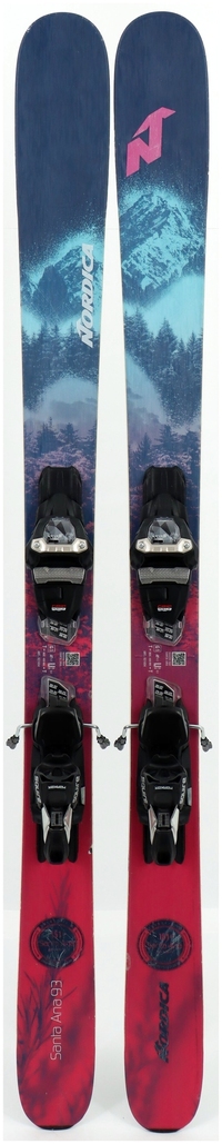 2021 Nordica Santa Ana 93 Skis Topsheets