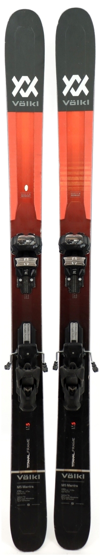 2021 Volkl Mantra M5 170cm Used Demo Skis w Bindings - Powder7