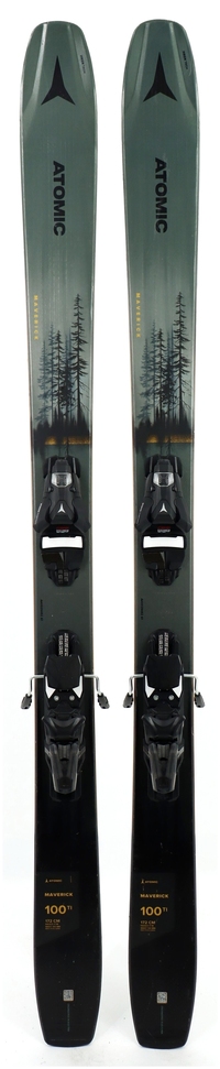 2023 Atomic Maverick 100 Ti Skis Topsheets