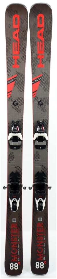 2020 Head Monster 88 TI 156cm Used Demo Skis w Bindings - Powder7