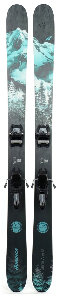 2023 Nordica Santa Ana 104 Free Skis Topsheets