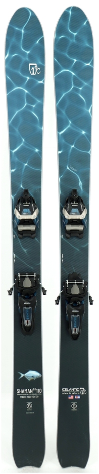ICELANTIC SHAMAN 110 ビンディング付 176cm ICELANTIC SHAMAN 110 ビンディング付 176cm 25/26 Shaman 110
