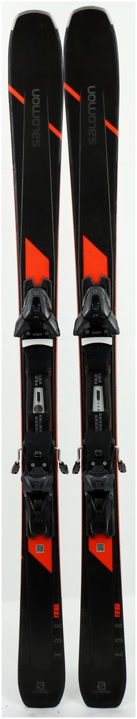 2020 Salomon XDR 80 Ti Used Skis 155cm with Salomon Z12 GW Demo Bindings