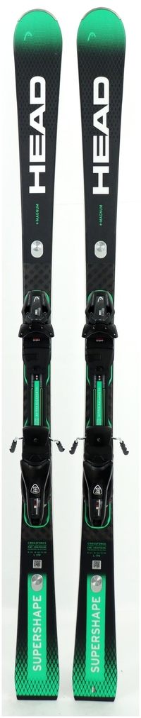 2025 Head Supershape e Magnum 170cm Used Demo Skis w Bindings 