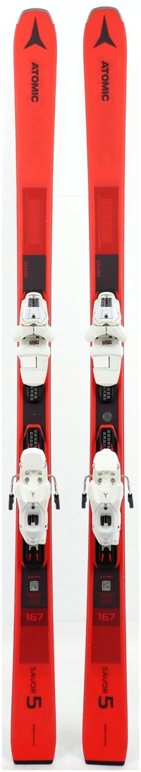 【美品】2020年 Atomic Savor 5 167cm 2020 Atomic Savor 5 167cm Used Demo Skis w Bindings - Powder7