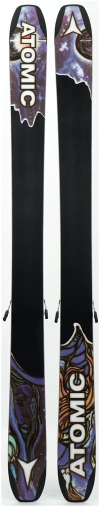 2024 Atomic Bent 100 164cm Used Demo Skis w Bindings - Powder7
