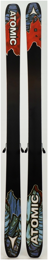2024 Atomic Bent 90 184cm Used Demo Skis w Bindings - Powder7