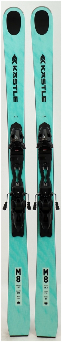 2026 Kastle M8 84 172cm Used Demo Skis w Bindings - Powder7