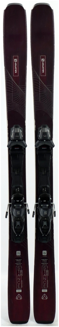 2023 Salomon Stance W 84 151cm Used Demo Skis w Bindings - Powder7