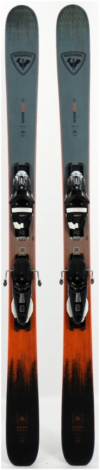 2025 Rossignol Sender Soul 92 156cm Used Demo Skis w Bindings