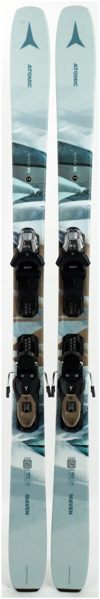 2025 Atomic Maven 84 162cm Used Demo Skis w Bindings - Powder7