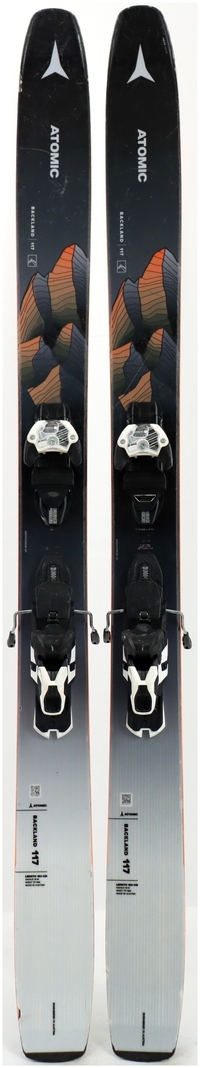 2024 Atomic Backland 117 184cm Used Demo Skis w Bindings - Powder7