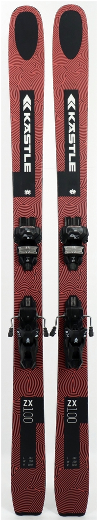 Kastle ZX100 Men's Skis - Powder7