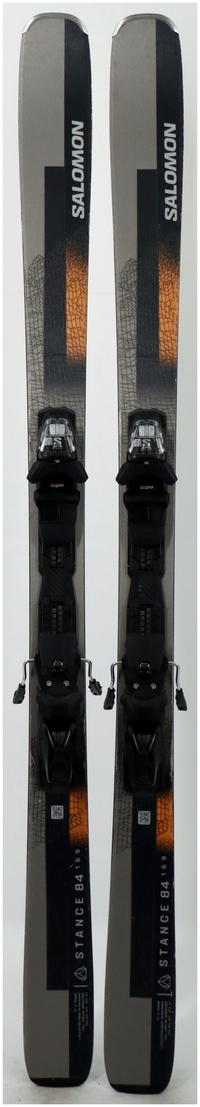 SALOMON stance 84 169cm スキー板 パウダー 2024 Salomon Stance 84 169cm Used Demo Skis w Bindings - Powder7