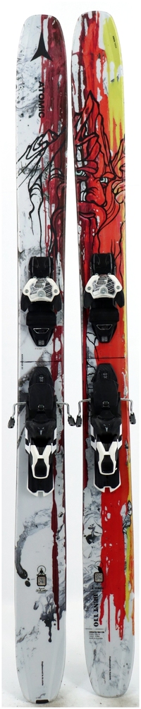 2024 Atomic Bent 110 164cm Used Demo Skis w Bindings - Powder7