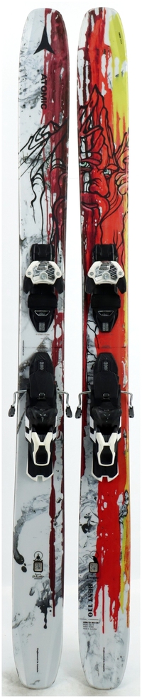 2024 Atomic Bent 110 164cm Used Demo Skis w Bindings - Powder7