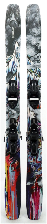 2025 Atomic Bent 100 Skis Topsheets