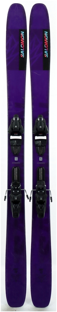 Salomon qst98 176cm STRIVE 12 23-24モデル 2024 Salomon QST 98 176cm Used Demo Skis w Bindings - Powder7