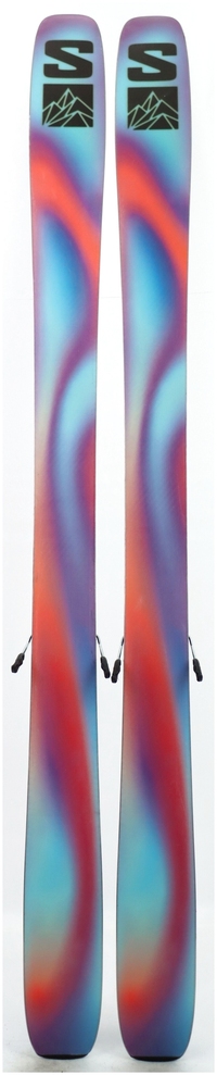 Salomon qst98 176cm STRIVE 12 23-24モデル 2024 Salomon QST 98 176cm Used Demo Skis w Bindings - Powder7