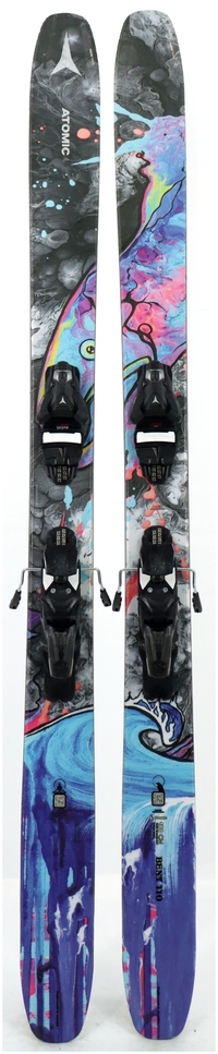 2025 Atomic Bent 110 180cm Used Demo Skis w Bindings - Powder7