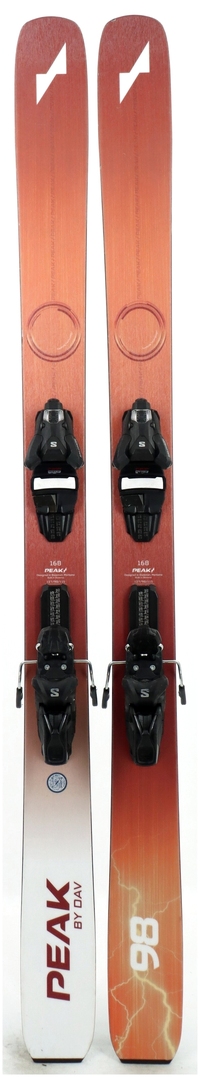 2024 Peak Skis Peak 98 By Dav Skis Topsheets
