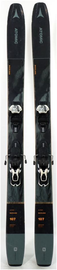 2023 Atomic Backland 107 182cm Used Demo Skis w Bindings - Powder7
