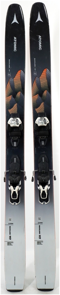 2024 Atomic Backland 117 184cm Used Demo Skis w Bindings - Powder7