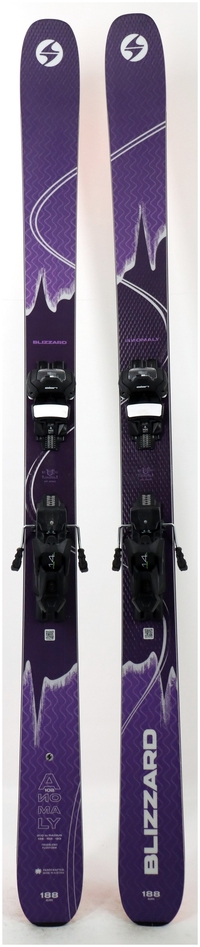 2025 Blizzard Anomaly 102 188cm Used Demo Skis w Bindings - Powder7