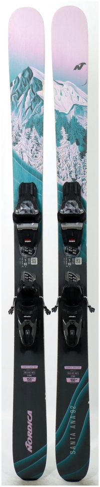 2025 Nordica Santa Ana 92 Skis Topsheets