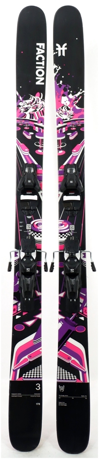 2026 Faction Prodigy 3 178cm Used Demo Skis w Bindings - Powder7