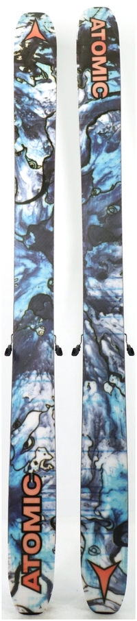 2025 Atomic Bent 110 180cm Used Demo Skis w Bindings - Powder7
