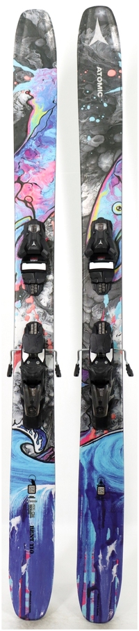 2025 Atomic Bent 110 172cm Used Demo Skis w Bindings - Powder7